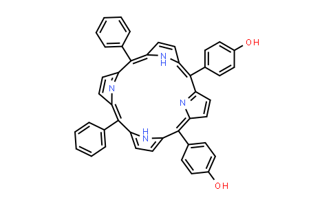 CAS No. 202268-34-6, 4,4'-(15,20-Diphenylporphyrin-5,10-diyl)diphenol