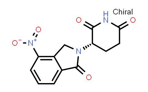 CAS No. 202271-84-9, (S)-3-(4-Nitro-1-oxoisoindolin-2-yl)piperidine-2,6-dione