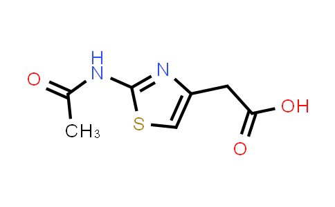 CAS No. 202408-30-8, (2-Acetylamino-thiazol-4-yl)-acetic acid