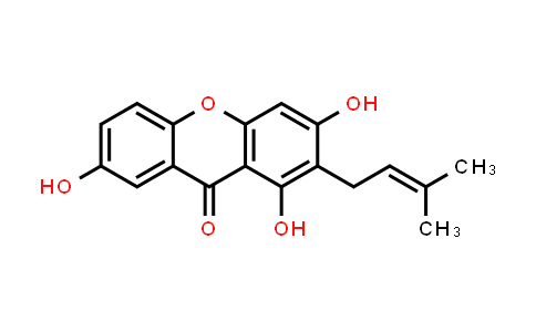 CAS No. 20245-39-0, 1,3,7-Trihydroxy-2-prenylxanthone