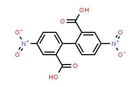 CAS No. 20246-81-5, 4,4'-Dinitro-[1,1'-biphenyl]-2,2'-dicarboxylic acid