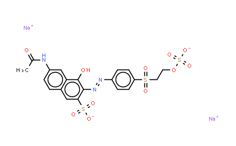 CAS No. 20262-58-2, 6-acetamido-4-hydroxy-3-4-2-(sulphonatooxy)ethylsulphonylphenylazonaphthalene-2-sulphonate (sodium salt)