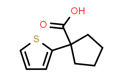 CAS No. 202737-46-0, 1-(2-Thienyl)cyclopentanecarboxylic acid