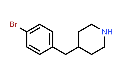 CAS No. 203187-18-2, 4-(4-Bromobenzyl)piperidine