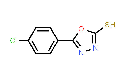 CAS No. 203268-67-1, 5-(4-Chlorophenyl)-1,3,4-oxadiazole-2-thiol