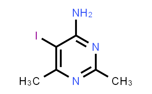CAS No. 2033-48-9, 5-Iodo-2,6-dimethylpyrimidin-4-amine