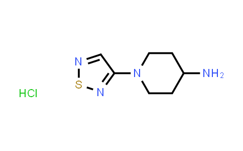 CAS No. 2034153-47-2, 1-(1,2,5-Thiadiazol-3-yl)piperidin-4-amine hydrochloride