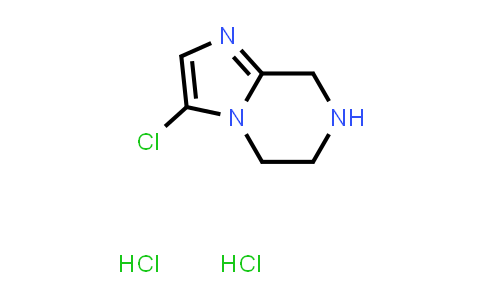 CAS No. 2034154-09-9, 3-Chloro-5H,6H,7H,8H-imidazo[1,2-a]pyrazine dihydrochloride