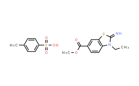 CAS No. 2034154-17-9, Methyl 3-ethyl-2-imino-2,3-dihydrobenzo[d]thiazole-6-carboxylate 4-methylbenzenesulfonate