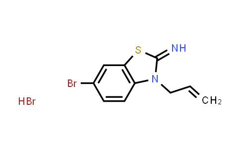 CAS No. 2034154-20-4, 3-Allyl-6-bromobenzo[d]thiazol-2(3H)-imine hydrobromide