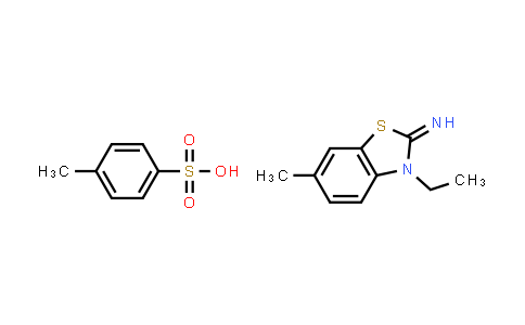 CAS No. 2034154-23-7, 3-Ethyl-6-methylbenzo[d]thiazol-2(3H)-imine 4-methylbenzenesulfonate