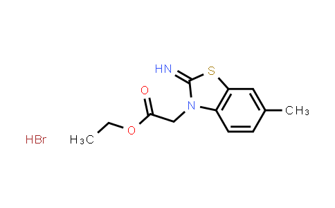 CAS No. 2034155-00-3, Ethyl 2-(2-imino-6-methylbenzo[d]thiazol-3(2H)-yl)acetate hydrobromide