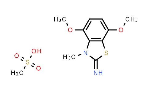 CAS No. 2034155-39-8, 4,7-Dimethoxy-3-methylbenzo[d]thiazol-2(3H)-imine methanesulfonate