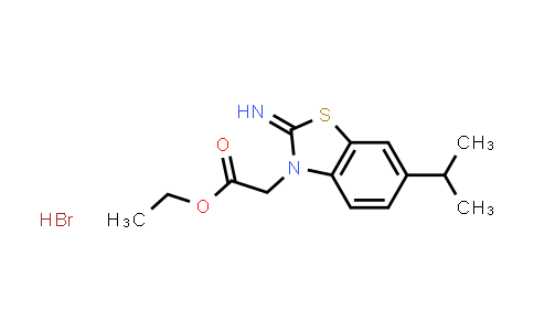 CAS No. 2034155-51-4, Ethyl 2-(2-imino-6-isopropylbenzo[d]thiazol-3(2H)-yl)acetate hydrobromide