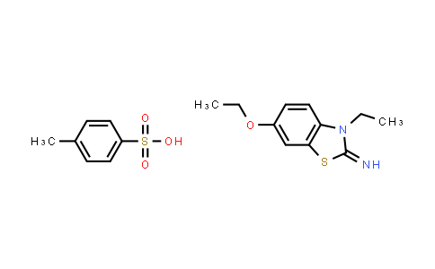 CAS No. 2034155-63-8, 6-Ethoxy-3-ethylbenzo[d]thiazol-2(3H)-imine 4-methylbenzenesulfonate