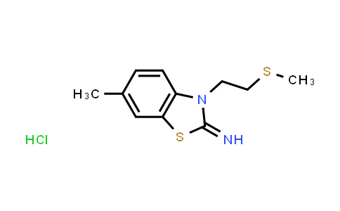 CAS No. 2034156-63-1, 6-Methyl-3-(2-(methylthio)ethyl)benzo[d]thiazol-2(3H)-imine hydrochloride