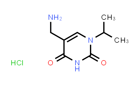 CAS No. 2034156-72-2, 5-(Aminomethyl)-1-isopropylpyrimidine-2,4(1H,3H)-dione hydrochloride