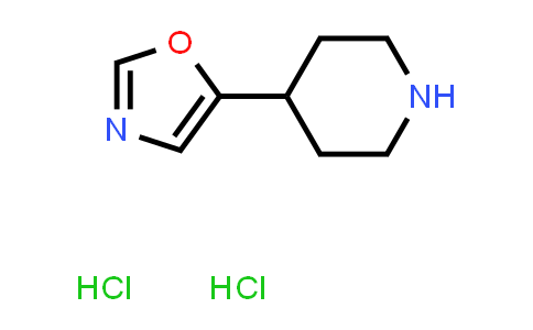 CAS No. 2034156-74-4, 4-(1,3-Oxazol-5-yl)piperidine dihydrochloride