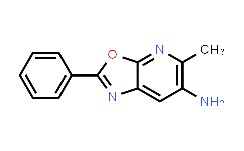 CAS No. 2034156-85-7, 5-Methyl-2-phenyl-[1,3]oxazolo[5,4-b]pyridin-6-amine