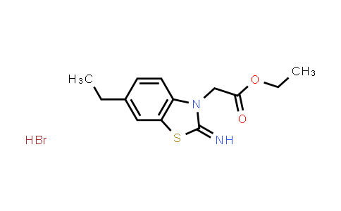 CAS No. 2034156-92-6, Ethyl 2-(6-ethyl-2-iminobenzo[d]thiazol-3(2H)-yl)acetate hydrobromide