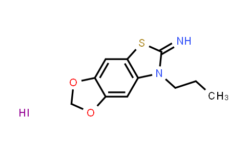 CAS No. 2034156-94-8, 7-Propyl-[1,3]dioxolo[4',5':4,5]benzo[1,2-d]thiazol-6(7H)-imine hydroiodide