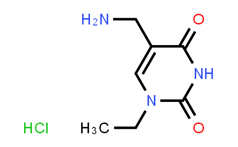 CAS No. 2034156-98-2, 5-(Aminomethyl)-1-ethylpyrimidine-2,4(1H,3H)-dione hydrochloride