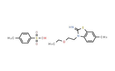 CAS No. 2034157-13-4, 3-(2-Ethoxyethyl)-6-methylbenzo[d]thiazol-2(3H)-imine 4-methylbenzenesulfonate