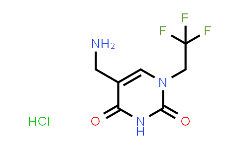 CAS No. 2034157-19-0, 5-(Aminomethyl)-1-(2,2,2-trifluoroethyl)pyrimidine-2,4(1H,3H)-dione hydrochloride