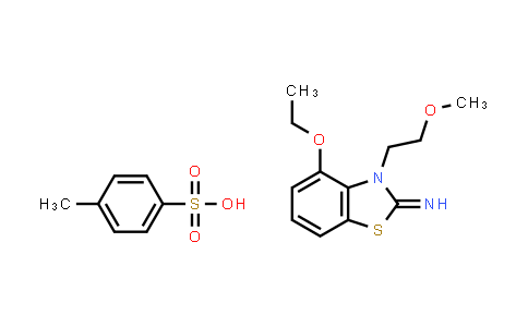CAS No. 2034157-44-1, 4-Ethoxy-3-(2-methoxyethyl)benzo[d]thiazol-2(3H)-imine 4-methylbenzenesulfonate