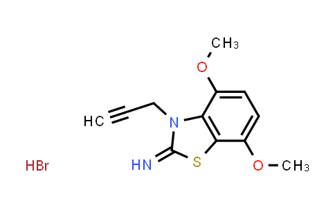 CAS No. 2034157-56-5, 4,7-Dimethoxy-3-(prop-2-yn-1-yl)benzo[d]thiazol-2(3H)-imine hydrobromide