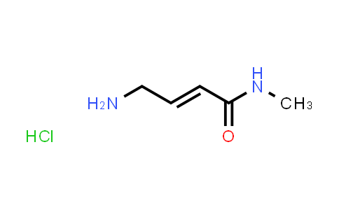 CAS No. 2034161-83-4, (2E)-4-amino-N-methylbut-2-enamide hydrochloride