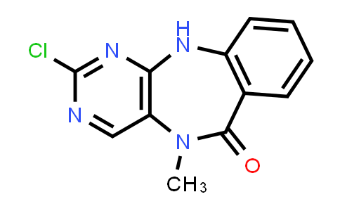 CAS No. 2034205-91-7, 2-Chloro-5-methyl-5,11-dihydro-6H-benzo[e]pyrimido[5,4-b][1,4]diazepin-6-one