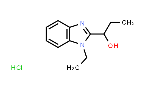 CAS No. 2034455-55-3, 1-(1-Ethyl-1H-benzo[d]imidazol-2-yl)propan-1-ol hydrochloride