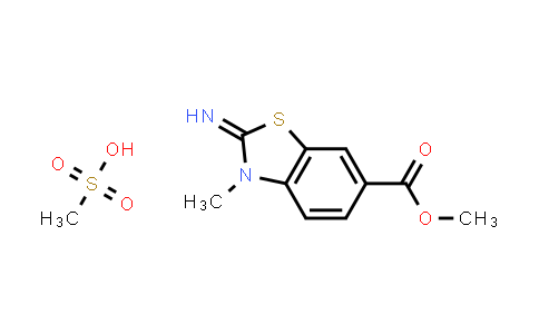 CAS No. 2034455-56-4, Methyl 2-imino-3-methyl-2,3-dihydrobenzo[d]thiazole-6-carboxylate methanesulfonate