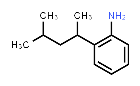CAS No. 203448-76-4, 2-(1,3-Dimethylbutyl)benzenamine