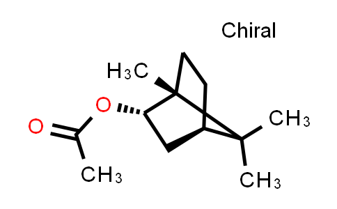 CAS No. 20347-65-3, (+)-Bornyl acetate