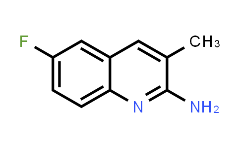 CAS No. 203506-28-9, 2-Quinolinamine, 6-fluoro-3-methyl-