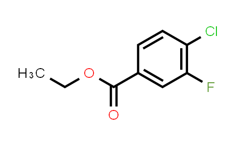 CAS No. 203573-08-4, Ethyl 4-chloro-3-fluorobenzoate