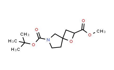 CAS No. 203662-62-8, 1-Oxa-6-azaspiro[3.4]octane-2,6-dicarboxylic acid, 6-(1,1-dimethylethyl) 2-methyl ester