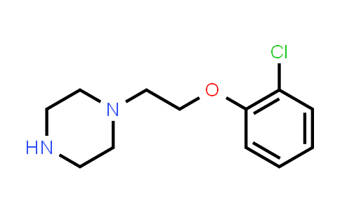 CAS No. 20383-85-1, 1-[2-(2-Chlorophenoxy)ethyl]piperazine