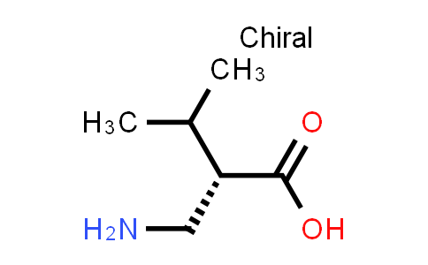 CAS No. 203854-54-0, (S)-2-(Aminomethyl)-3-methylbutanoic acid
