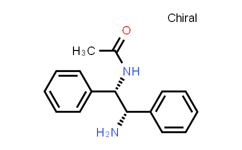 CAS No. 203923-01-7, N-[(1S,2S)-2-Amino-1,2-diphenylethyl]acetamide