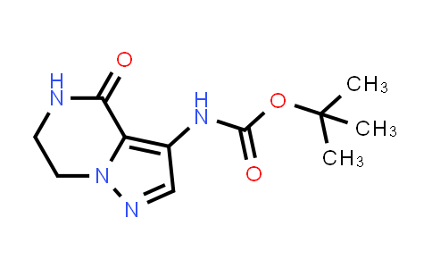 CAS No. 2041076-40-6, tert-Butyl (4-oxo-4,5,6,7-tetrahydropyrazolo[1,5-a]pyrazin-3-yl)carbamate