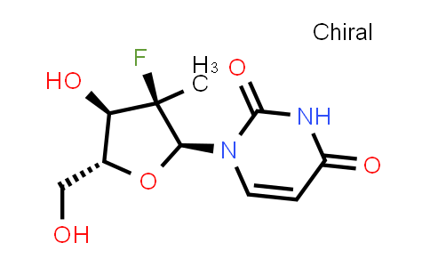CAS No. 2041584-99-8, 1-((2S,3R,4R,5R)-3-fluoro-4-hydroxy-5-(hydroxymethyl)-3-methyltetrahydrofuran-2-yl)pyrimidine-2,4(1H,3H)-dione