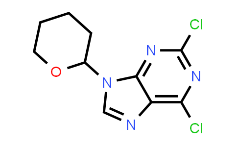 CAS No. 20419-68-5, 2,6-Dichloro-9-(tetrahydro-2H-pyran-2-yl)-9H-purine
