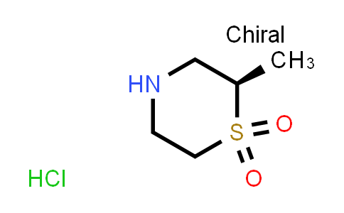 CAS No. 2043769-71-5, (R)-2-Methylthiomorpholine 1,1-dioxide hydrochloride