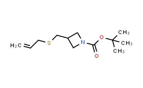 CAS No. 2044797-38-6, tert-Butyl 3-((allylthio)methyl)azetidine-1-carboxylate