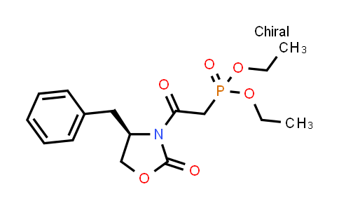 CAS No. 204587-88-2, Diethyl (R)-(2-(4-benzyl-2-oxooxazolidin-3-yl)-2-oxoethyl)phosphonate
