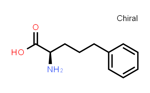 CAS No. 2046-19-7, (R)-2-amino-5-phenylpentanoic acid