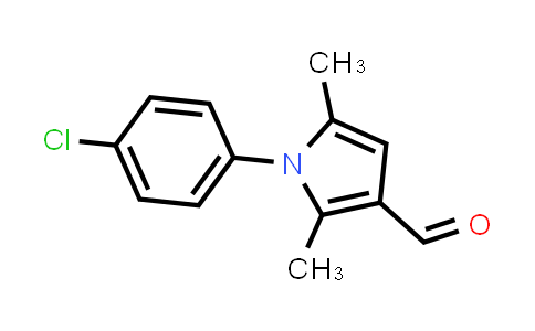 CAS No. 20461-26-1, 1-(4-Chlorophenyl)-2,5-dimethyl-1h-pyrrole-3-carbaldehyde
